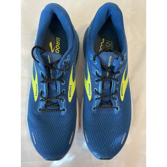 Brooks Adrenaline GTS Running Shoes Blue Mens  size 8 cushion support - Picture 6 of 12